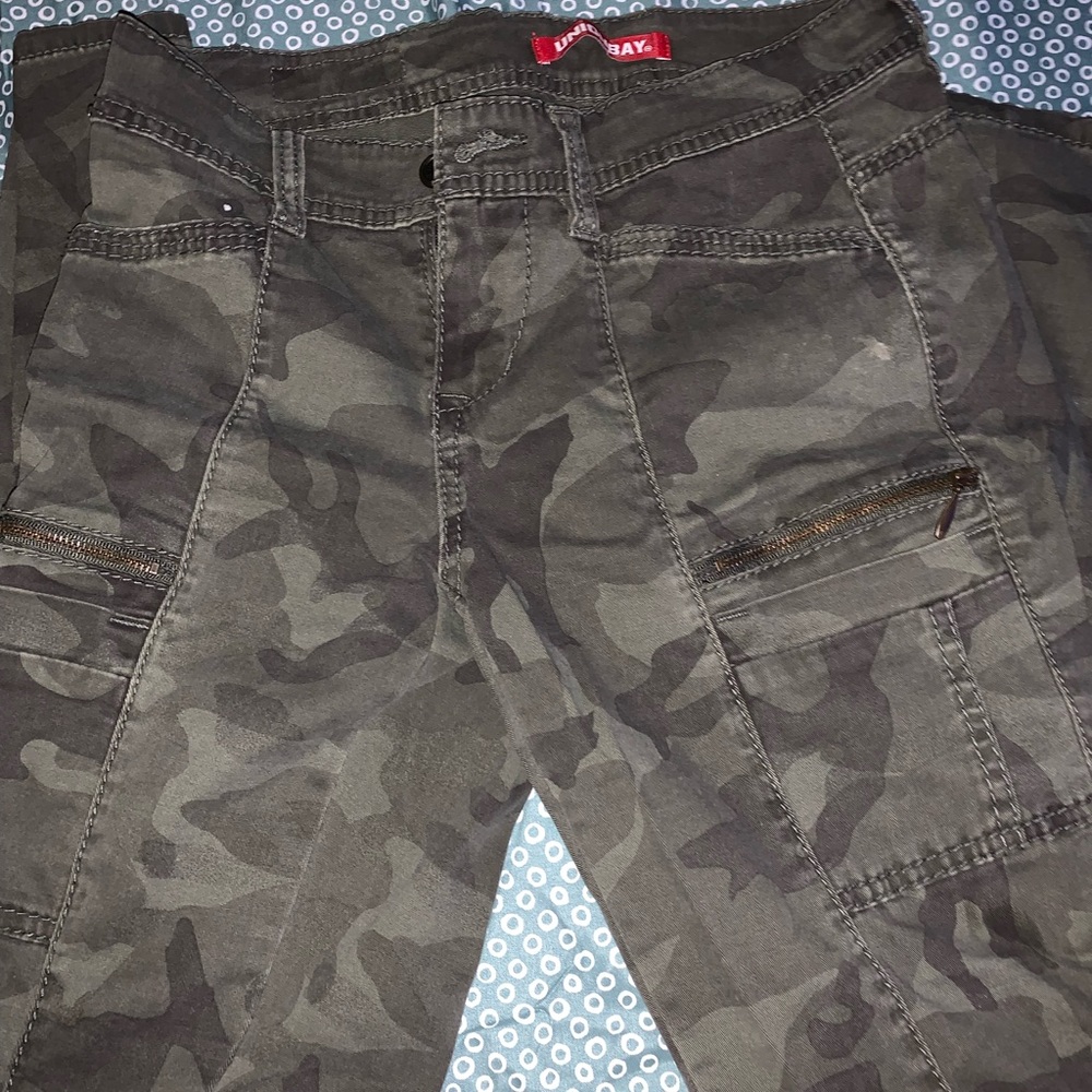 Camo Army Green Jeans